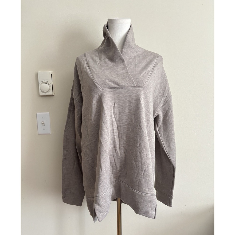 Haven Well Within Womens large Pullover Sweatshirt Neutral Cozy Soft Athleisure